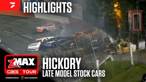 Highlights | 2025 CARS Tour Late Model Stock Cars Throwback at Hickory Motor Speedway