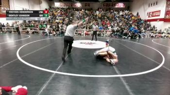 113 lbs 1st Place Match - Bentley Johnson, Green River vs Treysen Henderson, Lyman