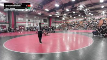 100 lbs 5th Place Match - Reynalyn Geronimo, Paloma Valley vs Riley Rivera, Elsinore