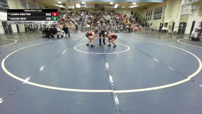 105 lbs Cons. Round 2 - Laura Nguyen, Woodbridge vs Kailee Muk, Lakewood