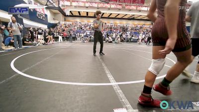 120 lbs Semifinal - Kallel Nolan, Davis Youth Wrestling Club vs Darrell Compton, Elgin Wrestling