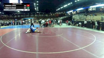 235 lbs Cons. Semi - Jeralyn Spear, Troy Buchanan vs Karissa Lopez, East Ascension