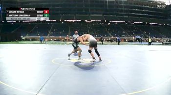 D3-285 lbs 3rd Place Match - Waylon Lingeman, Central Montcalm vs Wyatt Spalo, Reed City HS