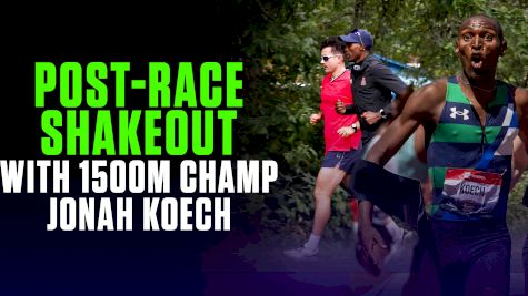 Running With Under Armour's Jonah Koech: 2025 1500m USA Champ