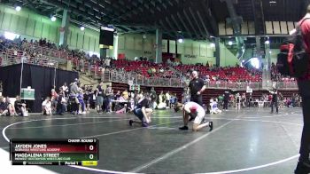 107 lbs Champ. Round 1 - Jayden Jones, Nebraska Wrestling Academy vs Magdalena Street, Midwest Destroyers Wrestling Club