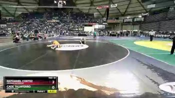 4A 120 lbs Cons. Semi - Cade Taliaferro, North Creek vs Nathaniel Cortez, Graham-Kapowsin