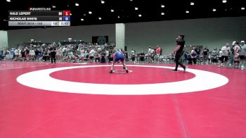 150 lbs Champ. Round 2 - Kale Lepert, MO vs Nicholas White, OK