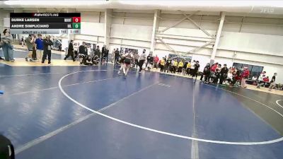 132 lbs Champ. Round 1 - Andre Simpliciano, Hillcrest CA vs Durke Larsen, Manti