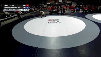126 lbs Quarters - Karl La Com, Poway Wrestling vs Gavin Skadron-Willmon, LAWC