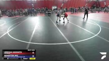 126 lbs Cons. Round 3 - Jeremiah Adomaitis, Wisconsin vs Remington Skic, Northern Exposure Wrestling Club