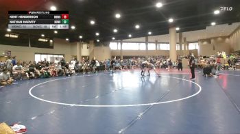 126 lbs Round 2 (6 Team) - Nathan Harvey, Black Creek WC vs Kent Henderson, White Buffalo Wrestling Academy