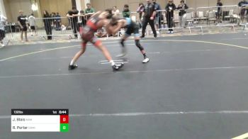 132 lbs Consi Of 8 #2 - Jordan Blais, WAMMA NextGen vs Rand Porter, Dominate WC