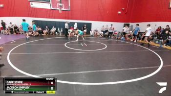105 lbs Round 1 (6 Team) - Gage Stark, Southwest MO Stingers vs Jackson Shipley, Reece`s Warriors