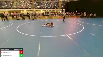 Boys 3rd-4th Grade - 63 Cons. Round 2 - Cal Noonan, Sebolt Wrestling Academy vs Rhett Mcmains, Iowa