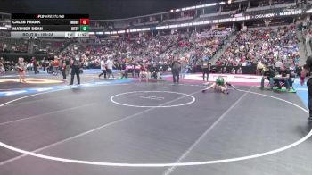 106-2A Champ. Round 1 - Caleb Frank, Merino vs Mathieu Dean, Monte Vista