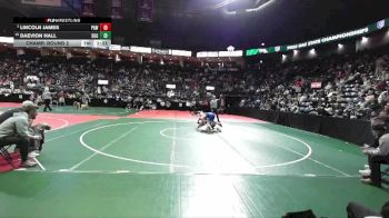 138 lbs Champ. Round 2 - Lincoln James, PAW3 vs DaeVion Hall, SGO1