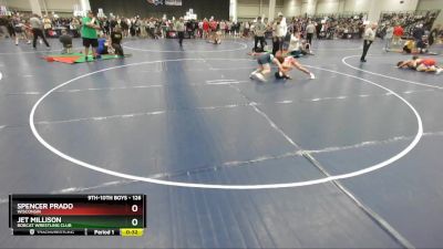 126 lbs Cons. Round 4 - Spencer Prado, Wisconsin vs Jet Millison, Bobcat Wrestling Club