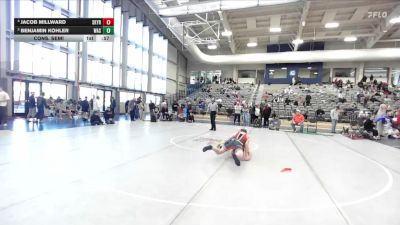 138 lbs Cons. Semi - Benjamin Kohler, Wasatch vs Jacob Millward, Skyridge