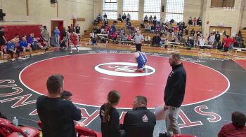 285 lbs Day 2 (round 3) - Dominic Darch, St. Francis A vs Jayden John, Gowanda