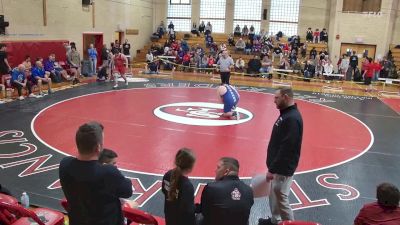 285 lbs Day 2 (round 3) - Dominic Darch, St. Francis A vs Jayden John, Gowanda