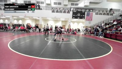 138 lbs Quarters & 1st Wb (16 Team) - TOBY JUROVSCHI, Jackson County vs Colin Eddy, Newnan