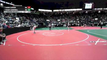 120 lbs Champ. Round 3 - Kabin Carder, PWCA vs Colby Campbell, OCGA