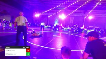 49 lbs Quarterfinal - Alex Writt, Duran Elite vs Brooks Sombke, Sniper Wrestling Academy