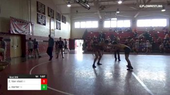 170 lbs Quarterfinal - Zane Van Vleet, Sc vs Jared Harter, Tn