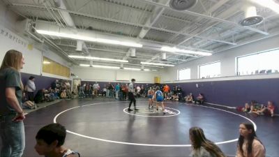 98 lbs Cons. Round 2 - Ryker Edgeington, Shoshoni Junior High School vs Weston Haun, Shoshoni Junior High School