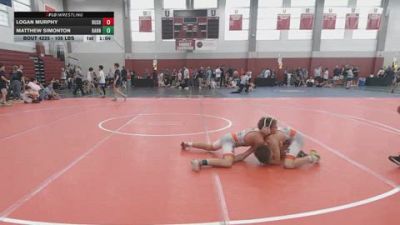105 lbs Semifinal - Logan Murphy, Rush Henrietta vs Matthew Simonton, Barn Brothers