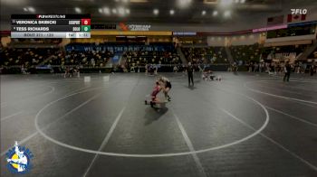 120 lbs Champ. Round 2 - Veronica Skibicki, Lockport (Twp.) vs Tess Richards, Solon