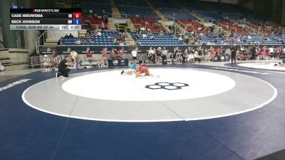 150 lbs Cons. Sub-rd Of 64 - Cade Nieuwsma, North Dakota vs Beck Johnson, Minnesota