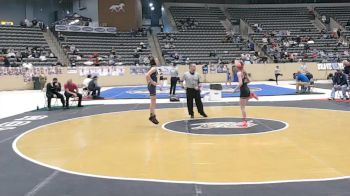 100 lbs Champ. Round 1 - Teagan Hundley, Boyle County vs Olivia Butler, Grant County