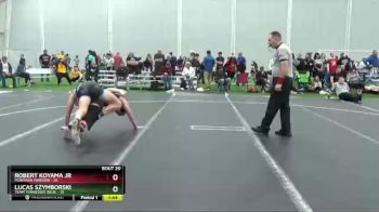 170 lbs Placement Matches (8 Team) - Robert Koyama Jr, Montana Maroon vs Lucas Szymborski, Team Tennessee Blue