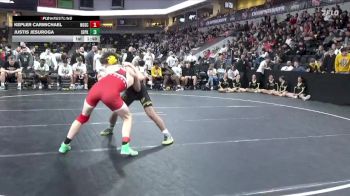 144 lbs Quarterfinal - Justis Jesuroga, Southeast Polk vs Kepler Carmichael, North Scott