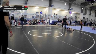 60 lbs 5th Place Match - Maximus Wilson, Liberty Warriors Wrestling Club vs Rocky Molis, Vici Wrestling Club