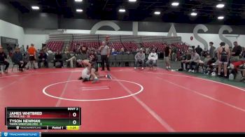 119 lbs Round 1 (8 Team) - James Whitbred, M2 Blue (NJ) vs Tyson Newman, Thorn Wrestling (MN)