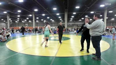 105 lbs 3rd Place - Peyton Dowe, USAW Maine - GHSE vs Joy Castellucci, Doughgirls - GHSE