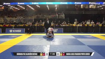 Maria Luiza Fragoso Pinto Loreir vs Bárbara Paz Alarcón Cuevas 2025 Pan Jiu Jitsu IBJJF Championship