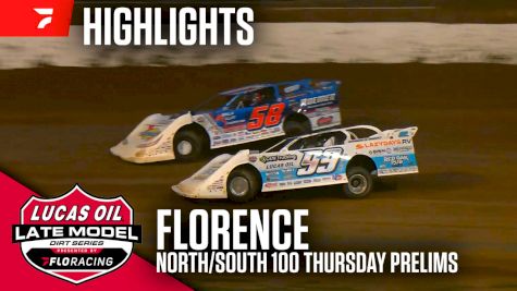 Highlights | 2025 Lucas Oil North/South 100 Thursday Prelim at Florence Speedway