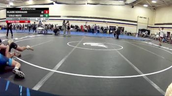 141 lbs Cons. Round 3 - Blaise Kokkales, Adrian NCAA vs Cole Reitz, Southwestern Michigan College