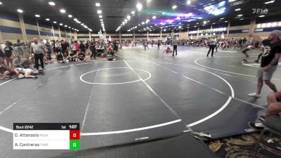 109 lbs Semifinal - Ollie Attanasio, Pounders WC vs Ayana Contreras, Threshold WC