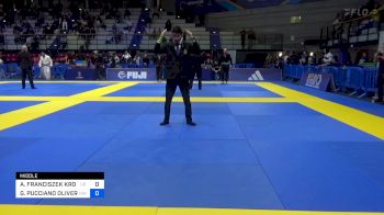 ALEKSANDER FRANCISZEK KROWORZ vs GASTON PUCCIANO OLIVERA 2024 European Jiu-Jitsu IBJJF Championship