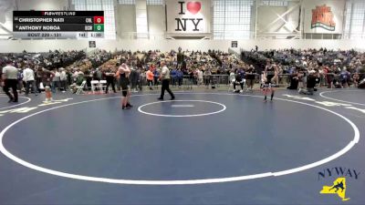 131 lbs Champ. Round 2 - Christopher Nati, Club Not Listed vs Anthony Noboa, Bear Cave Wrestling