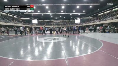 93 lbs Final - Michael Mendick, Newark vs Adam Elminowski, Bowmansville
