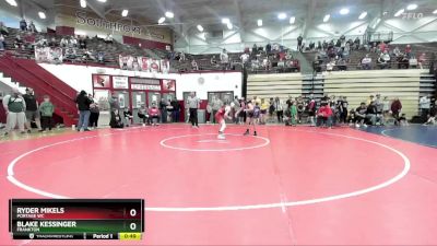 90-99 lbs Cons. Round 3 - Blake Kessinger, Frankton vs Ryder Mikels, Portage WC