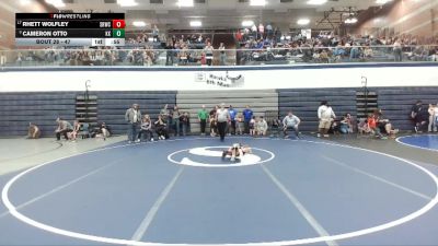 47 lbs Cons. Semi - Rhett Wolfley, Snake River Wrestling Club vs Cameron Otto, Kuna Klub