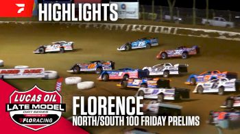 Highlights | 2025 Lucas Oil North/South 100 Friday Prelim at Florence Speedway
