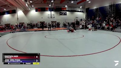 215 lbs Cons. Round 1 - Mustafa Hadi, Arlington vs Jose Vera Puna, Annandale Wrestling Club