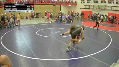 126 lbs Cons. Round 6 - Jacob Jump, Newberg vs Casey Watts, Sumner
